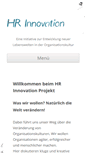 Mobile Screenshot of hr-innovation.org