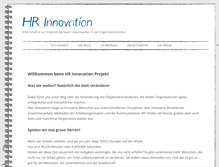 Tablet Screenshot of hr-innovation.org
